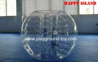 China Transparent Durable Kids Inflatable Bouncer Ball With Diameter 2M For Sport Games factory