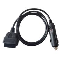 Quality Extension OBDII Diagnostic Cable 16 Pin Female OBD2 To Cigarette Lighter Adapter for sale