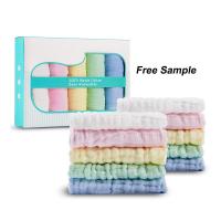 China Baby Registry Must-Haves Square Baby Washcloths Set Soft and Gentle 12 x 12 inches factory