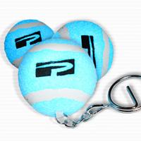 China 1.5'' promotional Tennis Ball Key chain factory