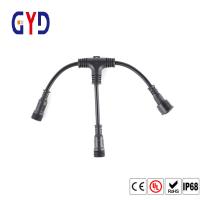 China 3 Way T Type Splitter Watertight Cable Connector Plastic Electrical Wire Connectors factory