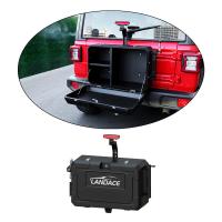 China Original Installation Tail Gate Storage Box for Jeep Wrangler Beach Vacation Design for sale