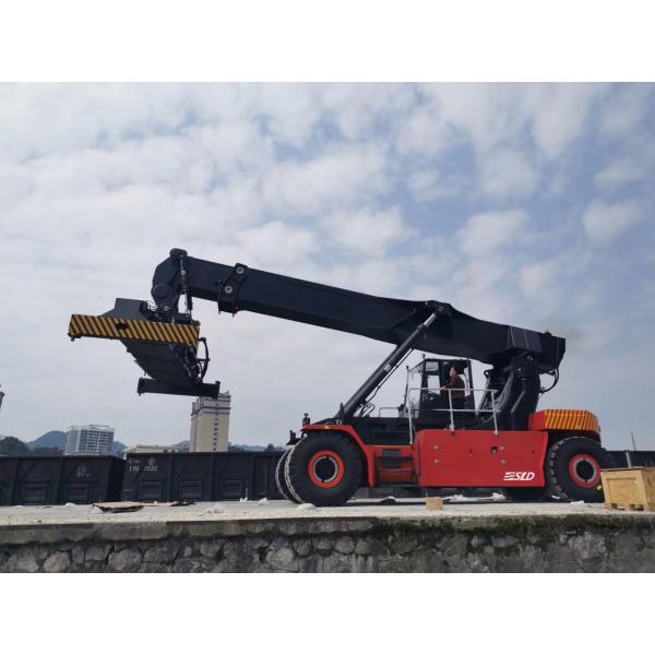 Quality 45T Load Forklift Reach Stacker For Container Handling for sale