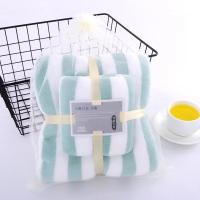 China Customer Logo Coral Fleece Bath Towel Set Wide Edge Wrapping Thick Absorbent Polyester factory