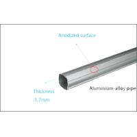 Quality Extruded 6063-T5 Aluminium Alloy Pipe Tubing For Rack System / Trolley for sale
