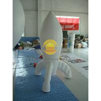 China Durable High quality 0.28mm PVC Advertising Customized Rocket Shaped Balloons for Opening Event PRO-10 factory
