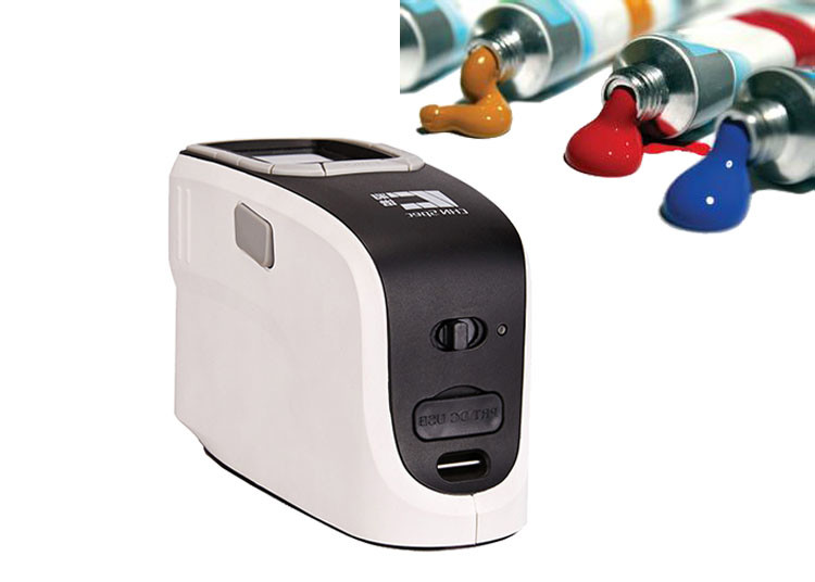 China Portable Plastic Cement Color Tester Pigment Spectrophotometer PriceColor Tester With Single Aperture factory