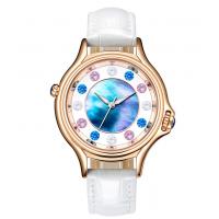 China Mother Of Peral Shell Face Alloy Quartz Watch 30 Meter Water Resistant Watch factory