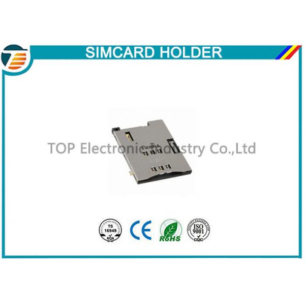 Quality Molex Push - Push Style SIM Card Holder 6 Pin For GSM GPRS Module 0475531001 for sale