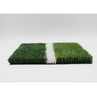Quality UV - resistant Artificial Grass Soccer Field / PE + PP Fake Grass Lawn for sale