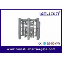 Quality Full Height Turnstile for Pedestrian Passing With RS485 Communication Interface for sale