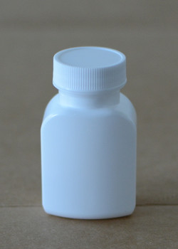 Quality Full Set Empty Plastic Pill Bottles , 30ml Flat Small Plastic Pill Containers for sale