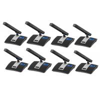 China 8 Channels Multi-Person Wireless Handheld Microphone System For Church ROHS factory
