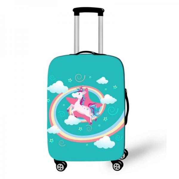 Quality Polyester Luggage Cover Protector Multiscene Durable Various Colors for sale