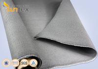 China Removable Insulation Mattress Material Non Woven Fiberglass Fabric Calcium Silicate Grey Color factory