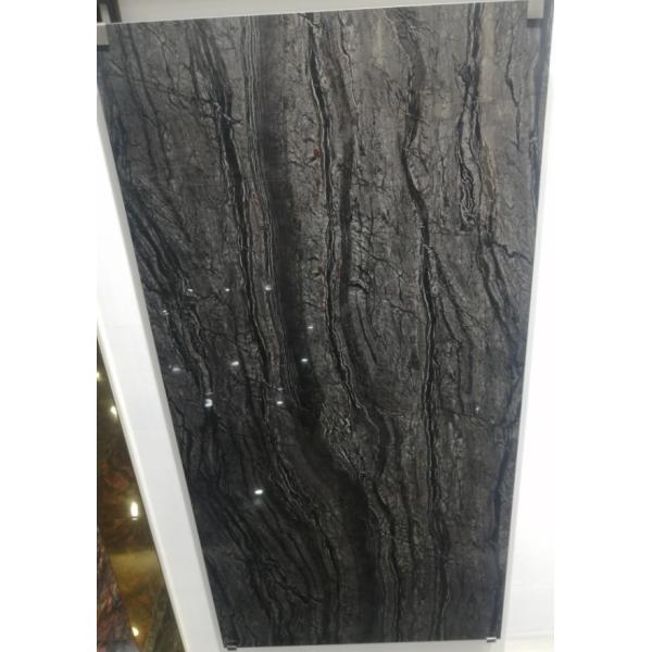 Quality Acid Resistant Dark Ceramic Tiles 800x800mm Rectangular Non Slip Modern Style for sale