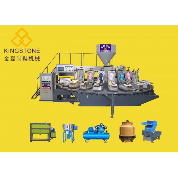 Quality Automatic Plastic Slipper Injection Moulding Machine Completely Set Line for sale