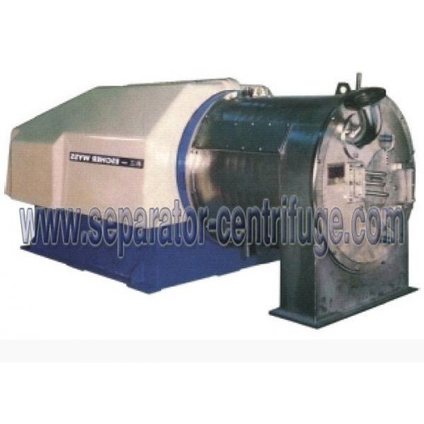 Quality Two Stage Pusher Salt Centrifuge , Continuous Salt Dewatering Equipment / sodium chloride cenetrifuge for sale