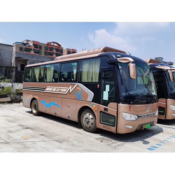 Quality 34 Seater Used Electric Bus 260KW With Good Condition / Short Driving Range for sale
