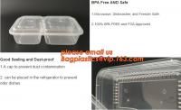 China Fast food container disposable take away plastic lunch box,Avocado Onion Tomato vegetable food fresh Saver Plastic Stora factory