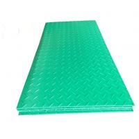 Quality Durable Green Plastic HDPE Ground Roads Swamp Mat For Excavators Construction for sale