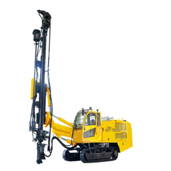 Quality 380V Hydraulic Crawler Drill Rig Rock Drilling Rig Machine For Building Road for sale