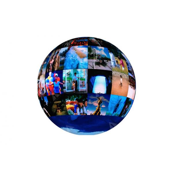 Quality Spherical P7.62mm LED Ball Display Diameter 1.8m 2m 2.5m 8m RoHS for sale