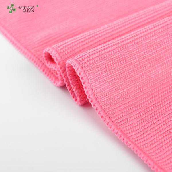 Quality Lint free,Cleanroom compliant protective anti static esd microfiber cleaning cloth for sale