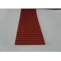 China Conveying industrial Red Rubber Corrugated belt on Top Super Grip Belt Type A-13,B-17,C-22 factory