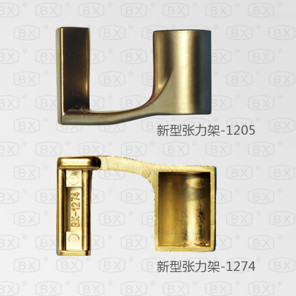 Quality Nickel Plating Ring Frame Parts Zinc Alloy Apron Tension Bracket for sale