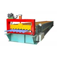 Quality Color Steel Trapezoidal Sheet Roll Forming Machine , Wall Panel Roll Forming Machine for sale
