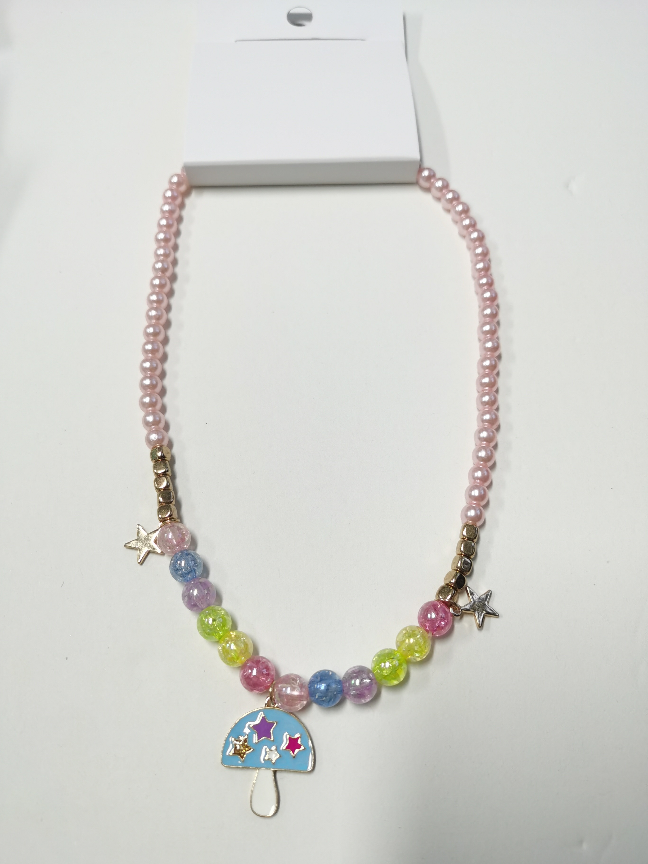 China Birthday Childrens Jewelry Bead Necklace Unisex Polished Finish factory