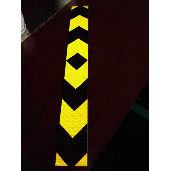 Quality Rear Bumper 2 Inch 3 Inch Black And Yellow Reflective Tape For Cars Heavy Duty Long Vehicle for sale