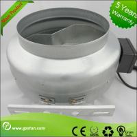 China 4 Inch Circular Inline Exhaust Blower / Industrial Inline Duct Fans Energy Saving factory