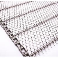 Quality High Temperature Resistance Chain Drive Flat Flex Belt Wire Mesh for Conveyor for sale