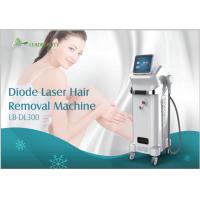 China Triple wavelength diode laser hair removal machine with painless and permanently foe all skin color for sale