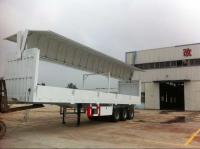 China Cargo Open Special Purpose Truck , Wing Van Truck Diesel 6x4 10 Wheeler factory