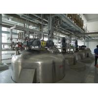 Quality Stable Liquid Detergent Production Line PLC Control Low Power Consumption for sale