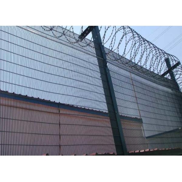 Quality H Post 4mm Anti Climb Security Fencing Low Carbon Iron Wire for sale