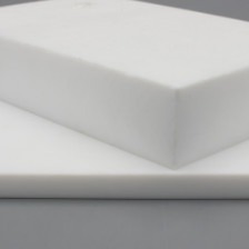 Quality 10mm PTFE Cutting Board Moulding PTFE Products Pure White for sale