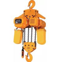 China Three Phase Electric Chain Hoist Trolley Customized Portable 30m for sale