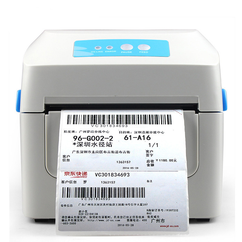 China Wifi BT Wireless USB Waybill Barcode Label Printer 4x6 Direct Thermal Printer for sale