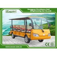 Quality Environmentally Friendly Gasoline Golf Cart , Electric Tourist Bus For Resort for sale