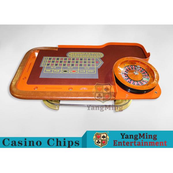 Quality Casino Dedicated Luxury Roulette Poker Table Solid wood + High-Grade Soft Bag for sale