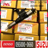 China 095000-0660 Fuel Injector For Isuzu 4HK1 6HK1 8982843930 8-98284393-0 factory