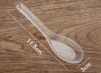 China PS Material L115mm Disposable Plastic Cutlery For Eating Ice Cream factory