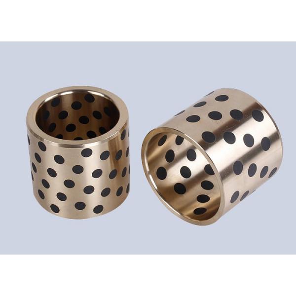 Quality Casting Bronze Bearings , Strengthening Brass With Solid Lubricant Casting for sale