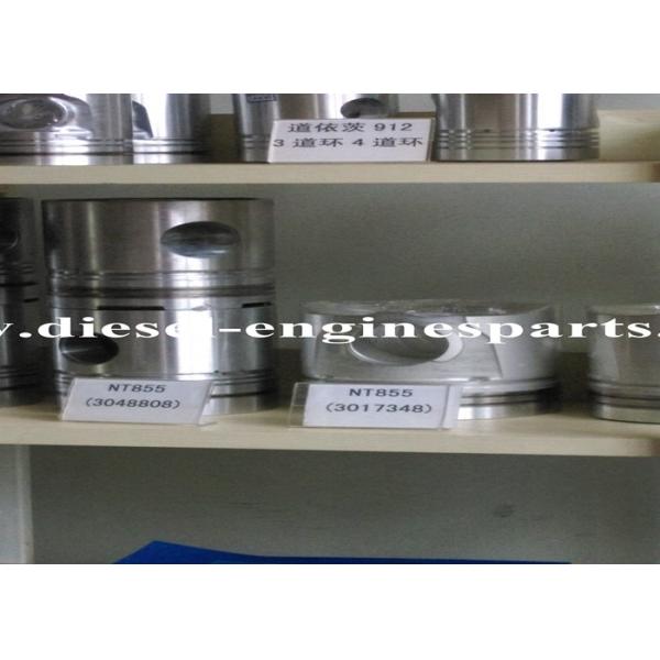 Quality Black Color Diesel Engine Piston NT855 Wind Cooling Plating Treatments for sale