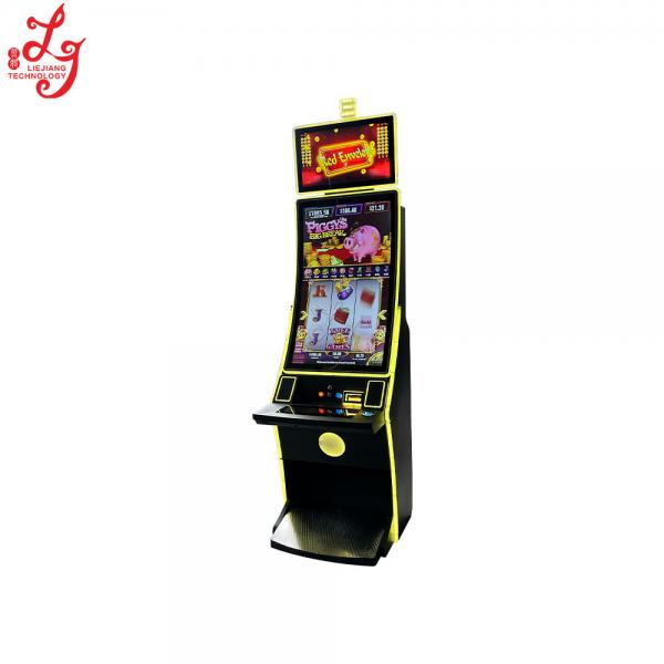 Quality 43 inch Hot Curved Video Slot Gaming Metal Slot Game Machines Cabinet For Sale for sale