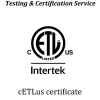 China ETL Testing & Certification; North America's Most Dynamic Safety Certification Mark factory